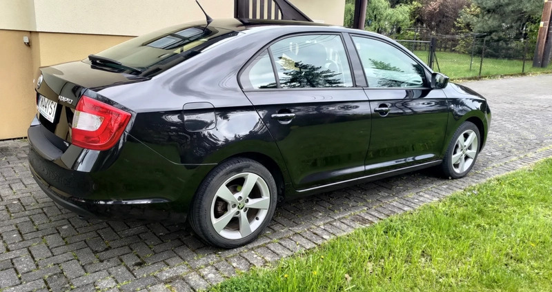 Skoda RAPID cena 26500 przebieg: 181500, rok produkcji 2013 z Andrychów małe 277